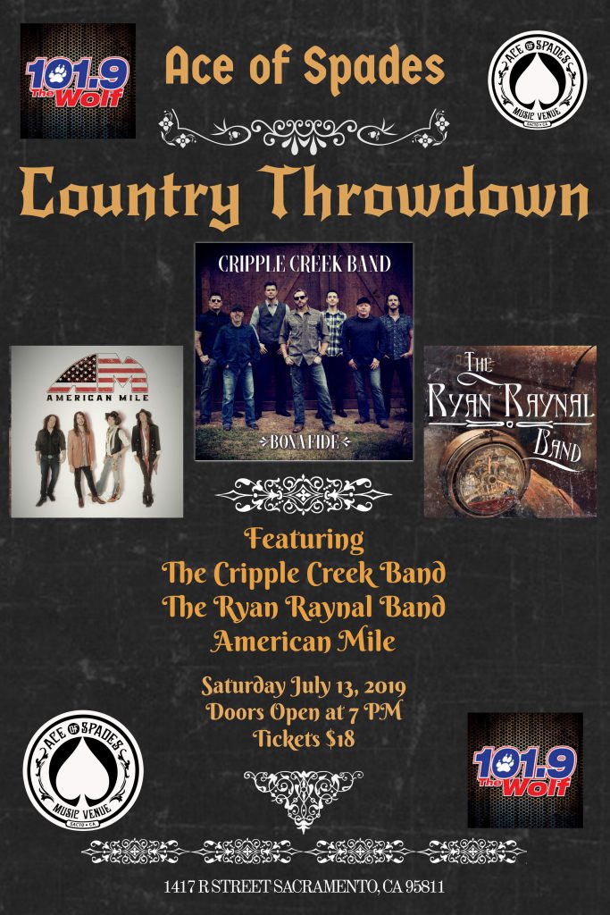 Country Throwdown at Ace of Spades Featuring the CCB!
